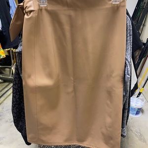 Amazon The Drop Leather Skirt Sz S